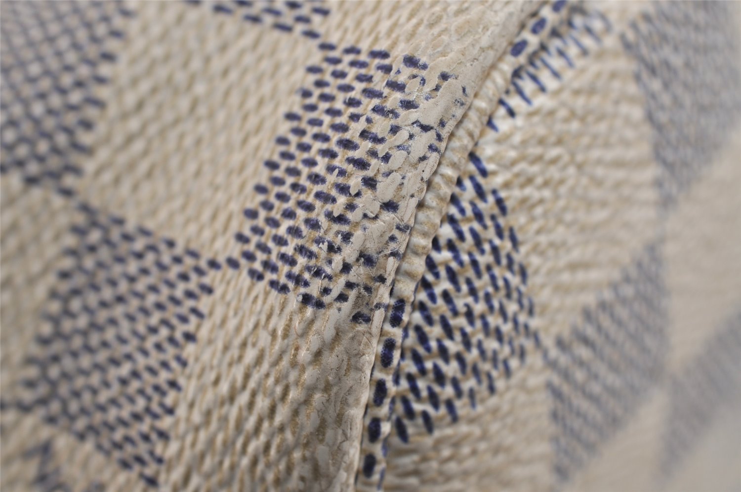 Authentic Louis Vuitton Damier Azur Neverfull PM Tote Bag N51110 LV 3718J