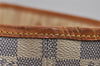Authentic Louis Vuitton Damier Azur Neverfull PM Tote Bag N51110 LV 3718J