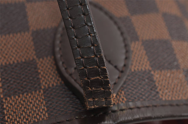 Authentic Louis Vuitton Damier Neverfull MM Shoulder Tote Bag N51105 LV 3998J