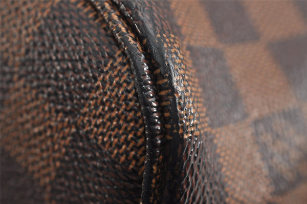 Authentic Louis Vuitton Damier Neverfull MM Shoulder Tote Bag N51105 LV 3998J