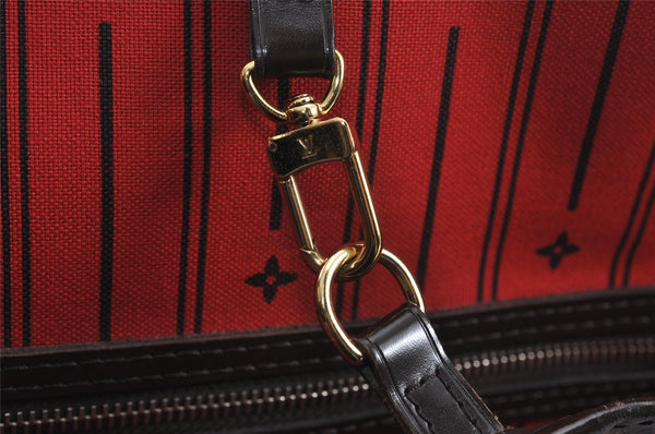 Authentic Louis Vuitton Damier Neverfull MM Shoulder Tote Bag N51105 LV 3998J
