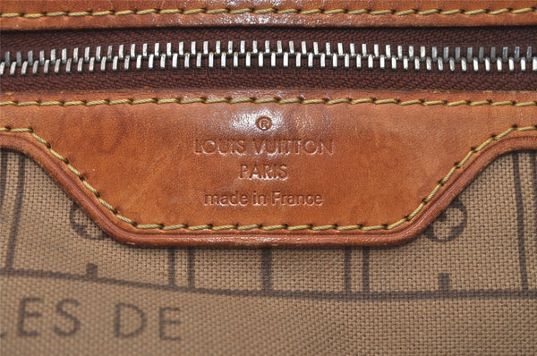 Authentic Louis Vuitton Monogram Neverfull PM Shoulder Tote Bag M40155 LV 4510I