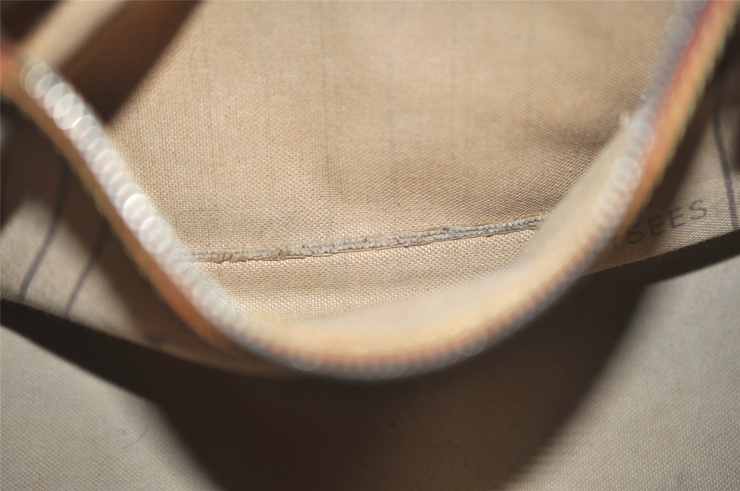 Authentic Louis Vuitton Monogram Neverfull PM Shoulder Tote Bag M40155 LV 4510I