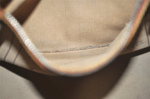 Authentic Louis Vuitton Monogram Neverfull PM Shoulder Tote Bag M40155 LV 4510I