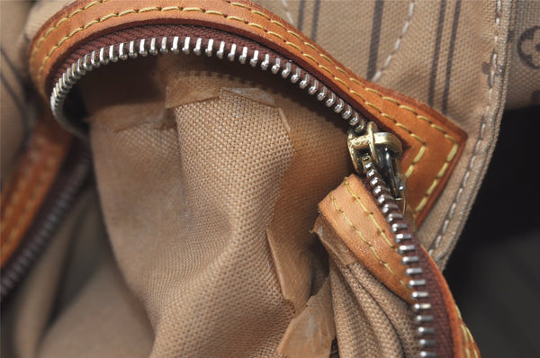 Authentic Louis Vuitton Monogram Neverfull PM Shoulder Tote Bag M40155 LV 4510I