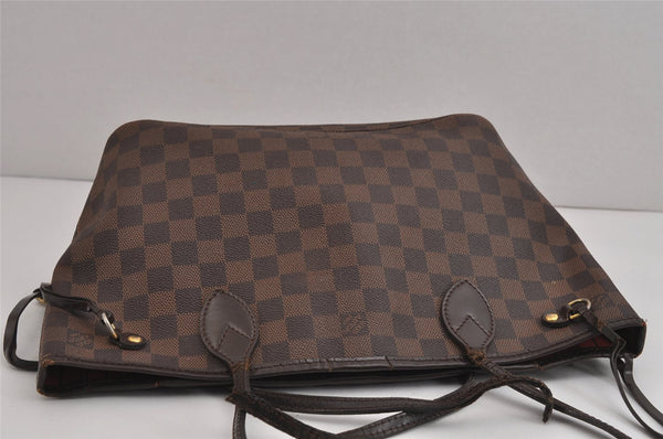 Authentic Louis Vuitton Damier Neverfull PM Shoulder Tote Bag N51109 Junk 4547J