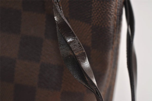 Authentic Louis Vuitton Damier Neverfull PM Shoulder Tote Bag N51109 Junk 4547J
