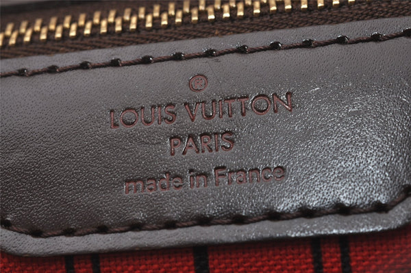 Authentic Louis Vuitton Damier Neverfull PM Shoulder Tote Bag N51109 LV 4627I