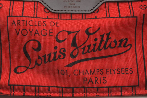 Authentic Louis Vuitton Damier Neverfull PM Shoulder Tote Bag N51109 LV 4627I