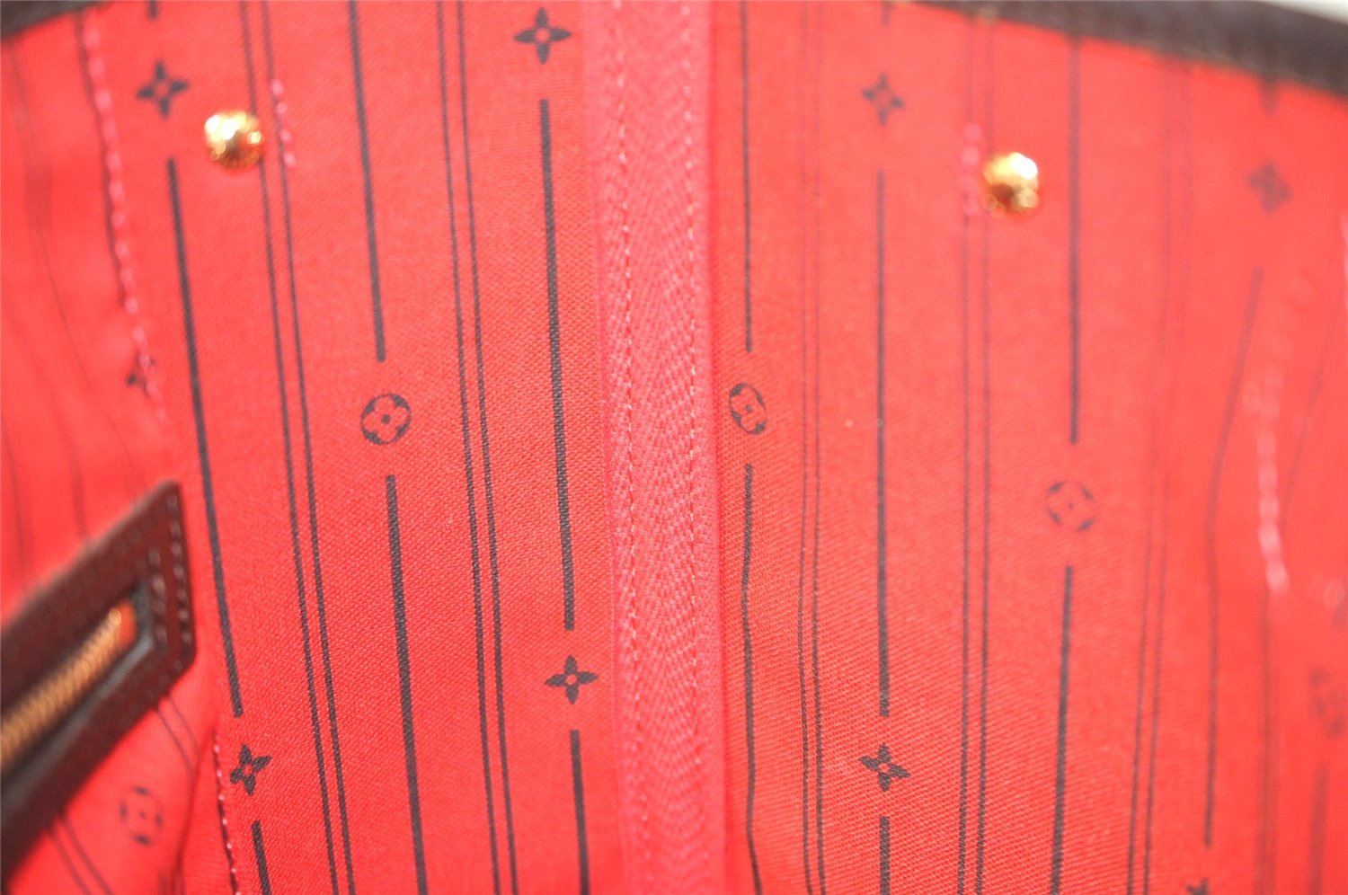 Authentic Louis Vuitton Damier Neverfull PM Shoulder Tote Bag N51109 LV 4627I