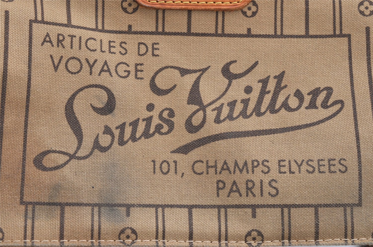 Authentic Louis Vuitton Monogram Neverfull PM Shoulder Tote Bag M40155 LV 4630I