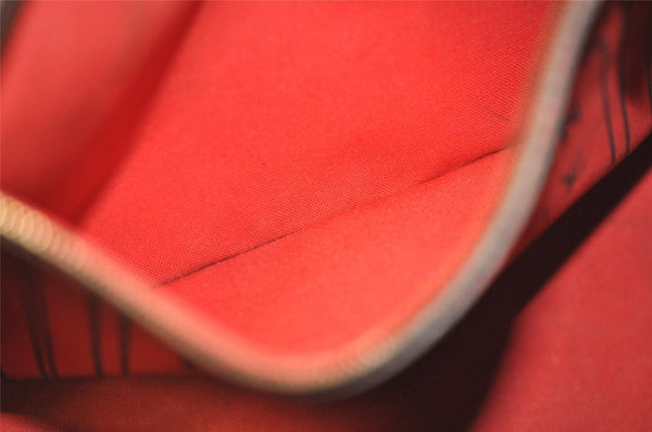 Authentic Louis Vuitton Damier Neverfull MM Shoulder Tote Bag N41358 LV 4649I