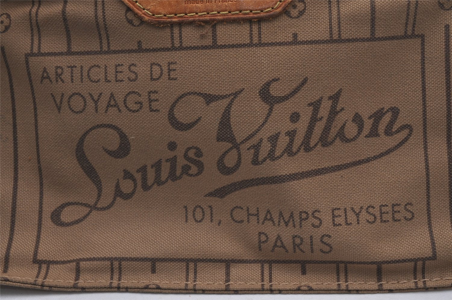 Authentic Louis Vuitton Monogram Neverfull PM Tote Bag M40155 LV Junk 4721I