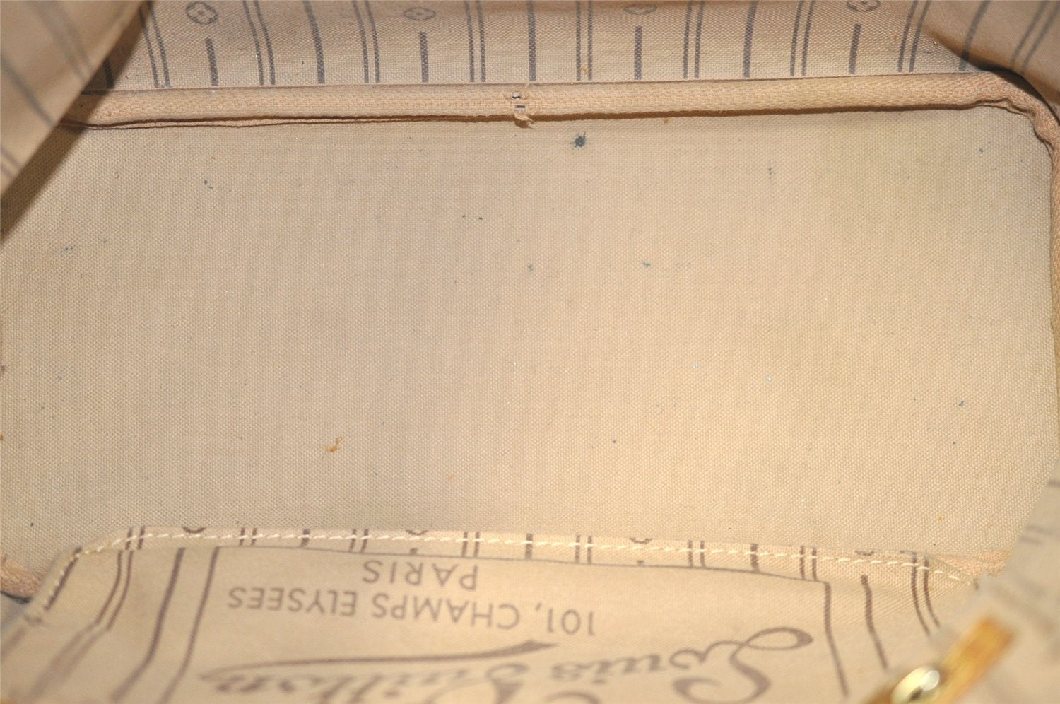 Authentic Louis Vuitton Monogram Neverfull PM Tote Bag M40155 LV Junk 4721I