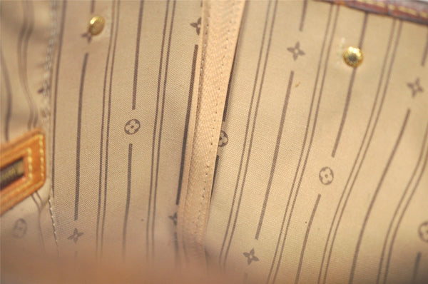 Authentic Louis Vuitton Monogram Neverfull PM Tote Bag M40155 LV Junk 4721I