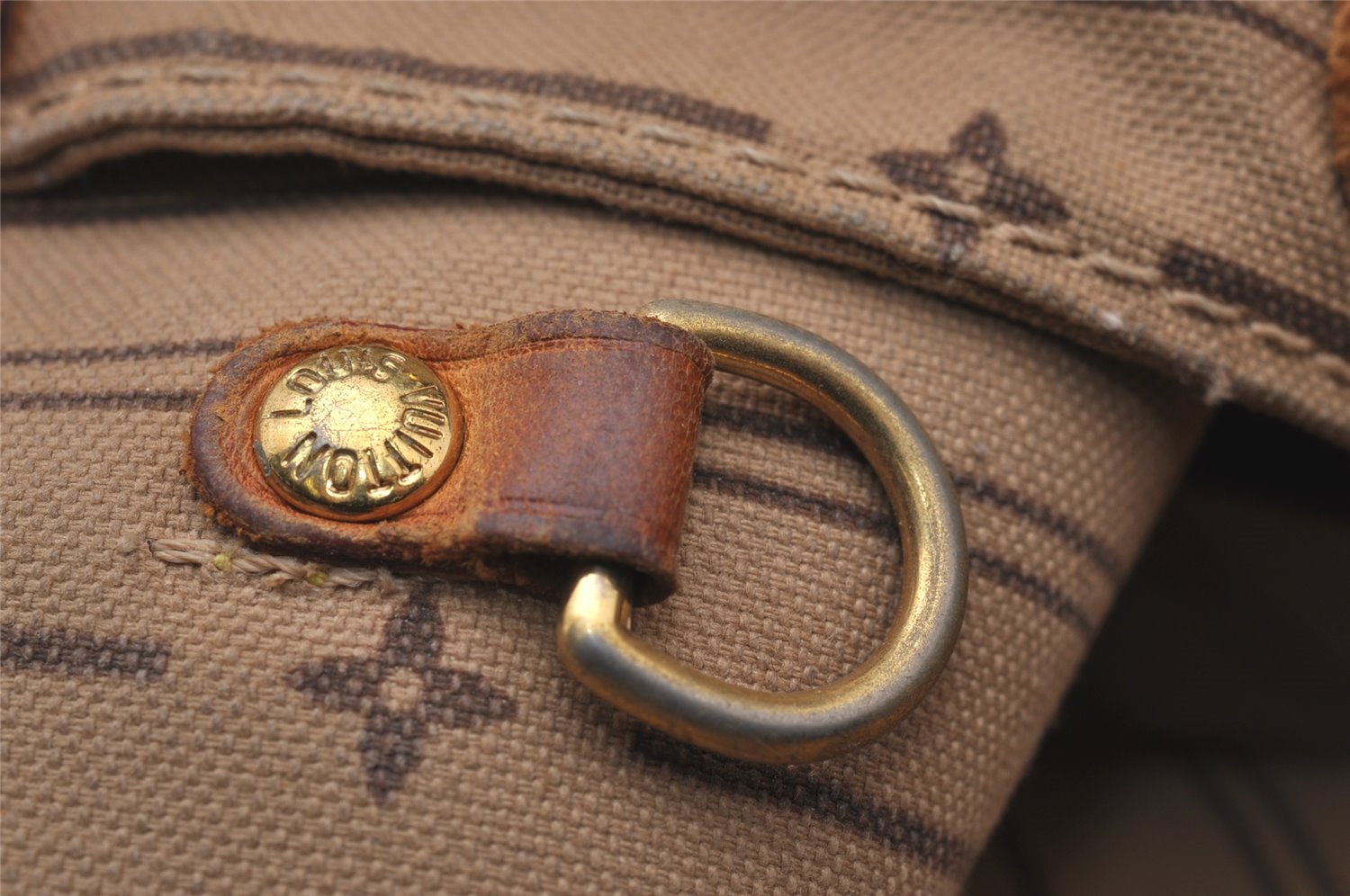 Authentic Louis Vuitton Monogram Neverfull PM Tote Bag M40155 LV Junk 4721I