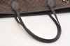 Authentic Louis Vuitton Monogram Idylle Neverfull MM Tote Bag M40513 Brown 4922J