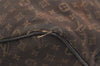 Authentic Louis Vuitton Monogram Idylle Neverfull MM Tote Bag M40513 Brown 4922J