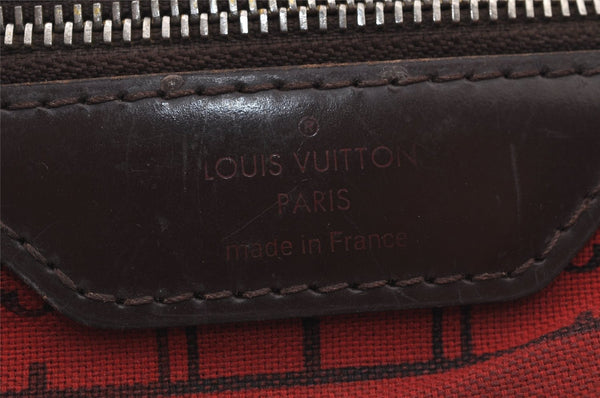 Authentic Louis Vuitton Damier Neverfull PM Shoulder Tote Bag N51109 LV 5008J