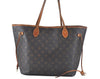 Authentic Louis Vuitton Monogram Neverfull MM Shoulder Tote Bag M40156 LV 5329K