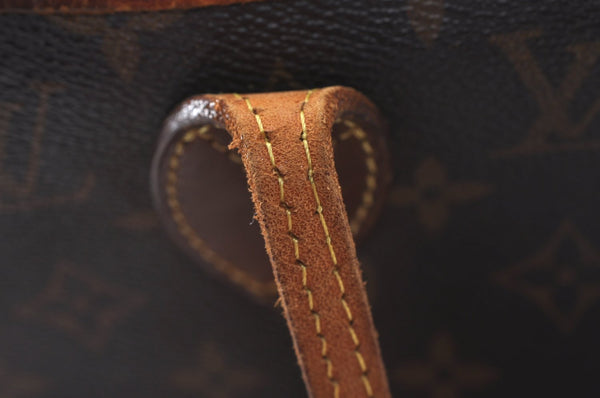 Authentic Louis Vuitton Monogram Neverfull MM Shoulder Tote Bag M40156 LV 5329K