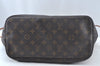 Authentic Louis Vuitton Monogram Neverfull MM Shoulder Tote Bag M40156 LV 5329K