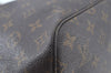 Authentic Louis Vuitton Monogram Neverfull MM Shoulder Tote Bag M40156 LV 5329K