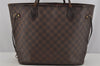 Authentic Louis Vuitton Damier Neverfull MM Shoulder Tote Bag N51105 LV 5417J