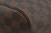 Authentic Louis Vuitton Damier Neverfull MM Shoulder Tote Bag N51105 LV 5417J