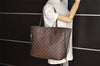 Authentic Louis Vuitton Damier Neverfull MM Shoulder Tote Bag N51105 LV 5417J