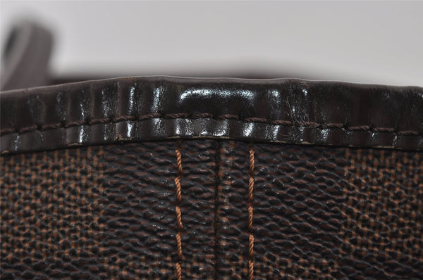 Authentic Louis Vuitton Damier Neverfull MM Shoulder Tote Bag N51105 LV 5552I