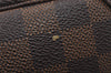 Authentic Louis Vuitton Damier Neverfull MM Shoulder Tote Bag N51105 LV 5552I