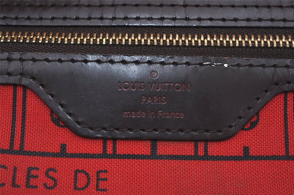 Authentic Louis Vuitton Damier Neverfull PM Shoulder Tote Bag N51109 LV 5714I