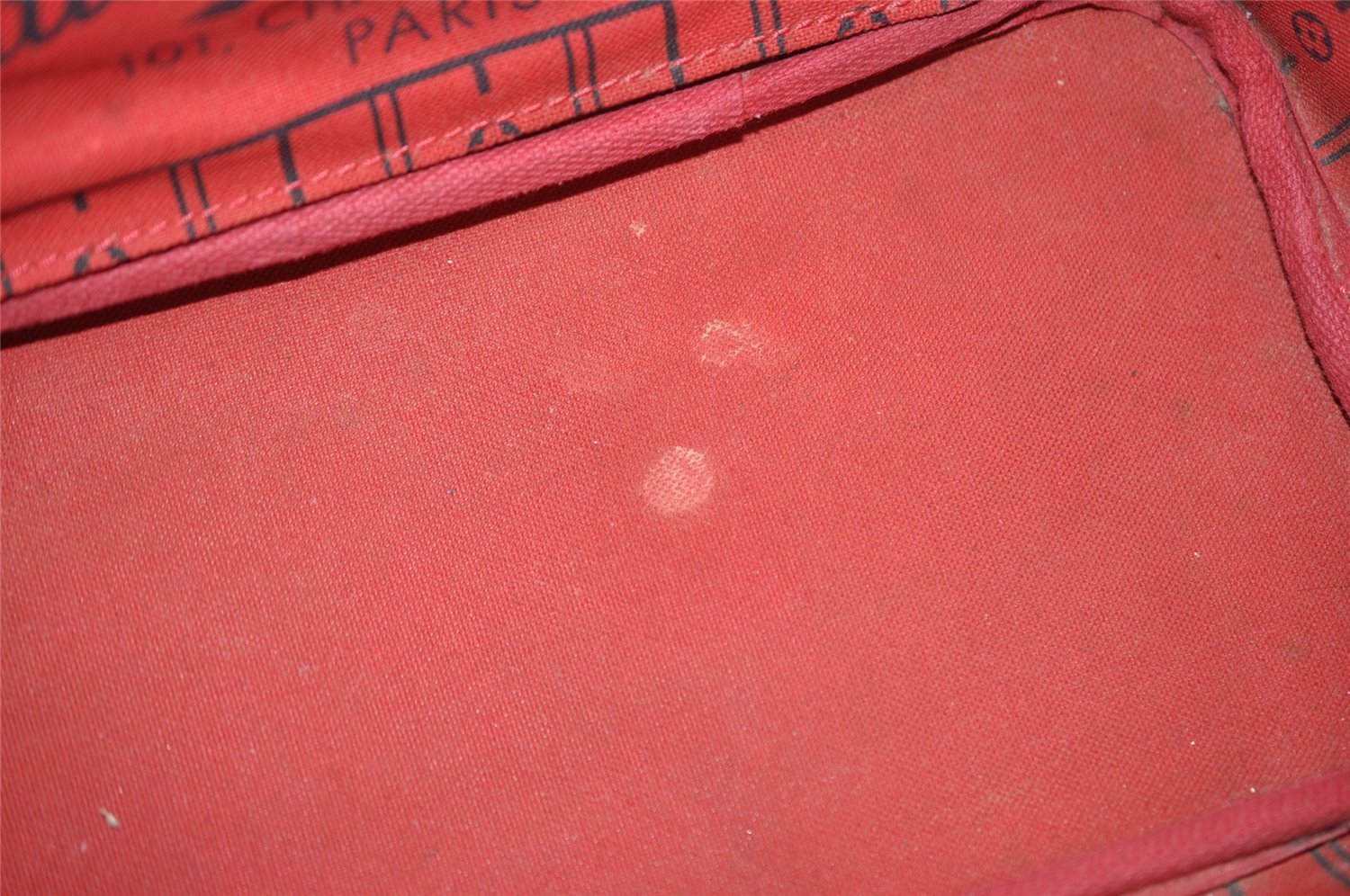 Authentic Louis Vuitton Damier Neverfull PM Shoulder Tote Bag N51109 LV 5714I