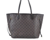 Authentic Louis Vuitton Damier Neverfull MM Shoulder Tote Bag N41358 LV 5808I