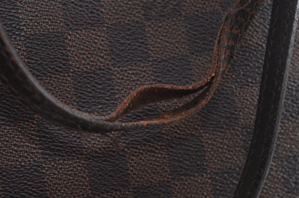 Authentic Louis Vuitton Damier Neverfull MM Shoulder Tote Bag N41358 LV 5808I