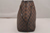 Authentic Louis Vuitton Damier Neverfull MM Shoulder Tote Bag N41358 LV 5869J