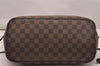 Authentic Louis Vuitton Damier Neverfull MM Shoulder Tote Bag N41358 LV 5869J