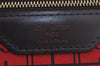 Authentic Louis Vuitton Damier Neverfull PM Shoulder Tote Bag N51109 LV 5899J