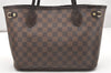 Authentic Louis Vuitton Damier Neverfull PM Shoulder Tote Bag N51109 LV 5986K