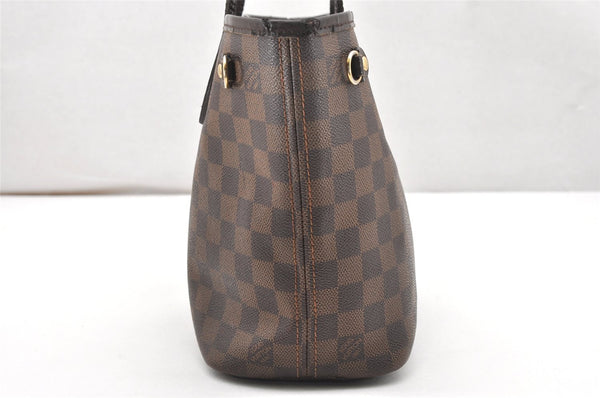 Authentic Louis Vuitton Damier Neverfull PM Shoulder Tote Bag N51109 LV 5986K