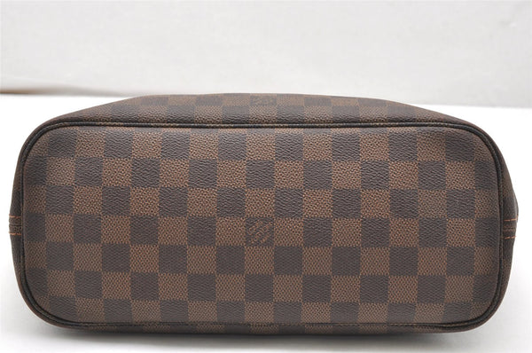 Authentic Louis Vuitton Damier Neverfull PM Shoulder Tote Bag N51109 LV 5986K