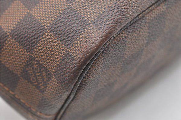 Authentic Louis Vuitton Damier Neverfull PM Shoulder Tote Bag N51109 LV 5986K
