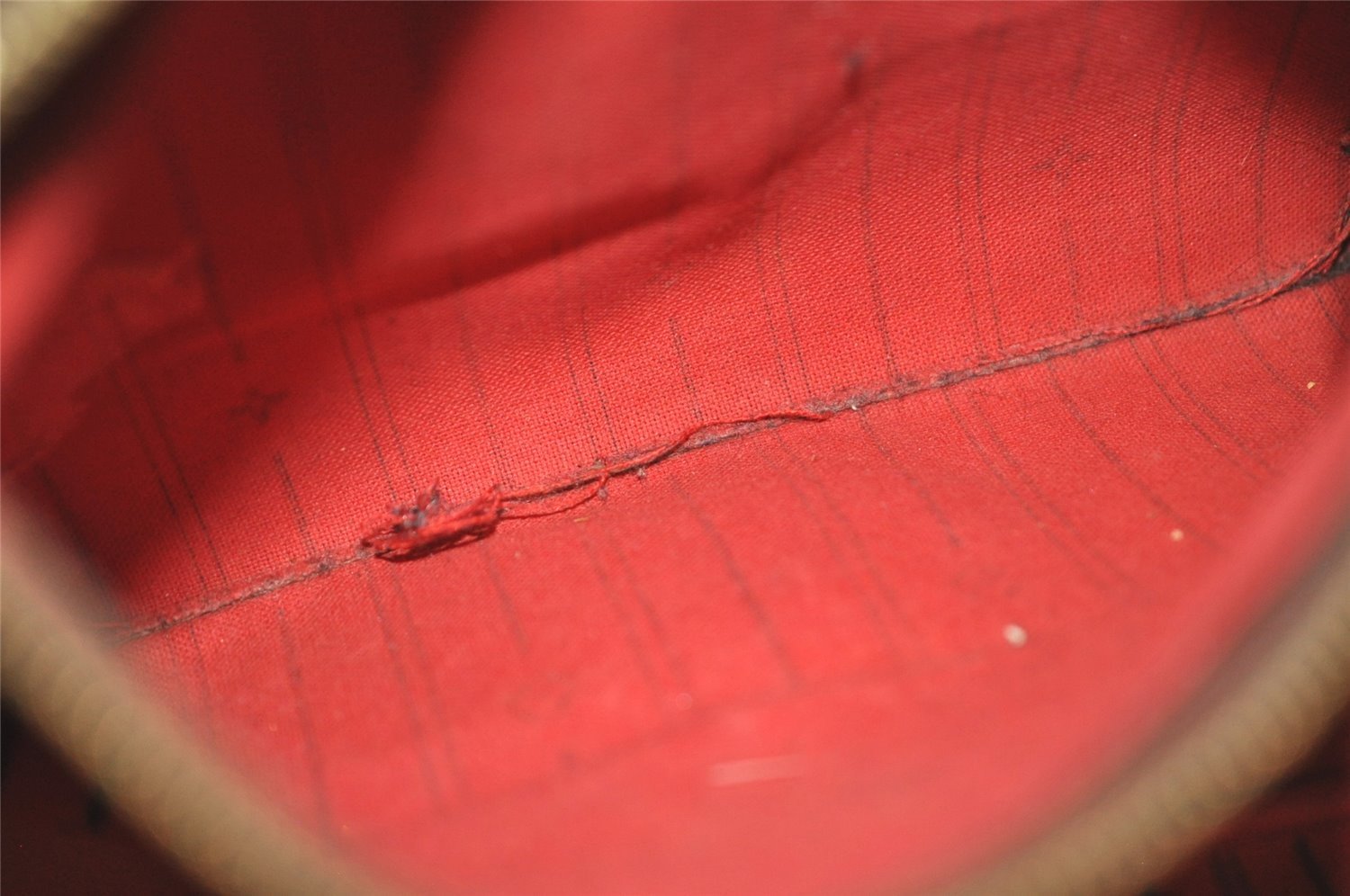 Authentic Louis Vuitton Damier Neverfull MM Shoulder Tote Bag N51105 Junk 6029I