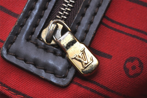 Authentic Louis Vuitton Damier Neverfull PM Shoulder Tote Bag N51109 LV 6148I