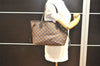 Authentic Louis Vuitton Damier Neverfull PM Shoulder Tote Bag N51109 LV 6148I