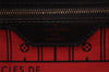 Authentic Louis Vuitton Damier Neverfull MM Shoulder Tote Bag N51105 LV 6185I