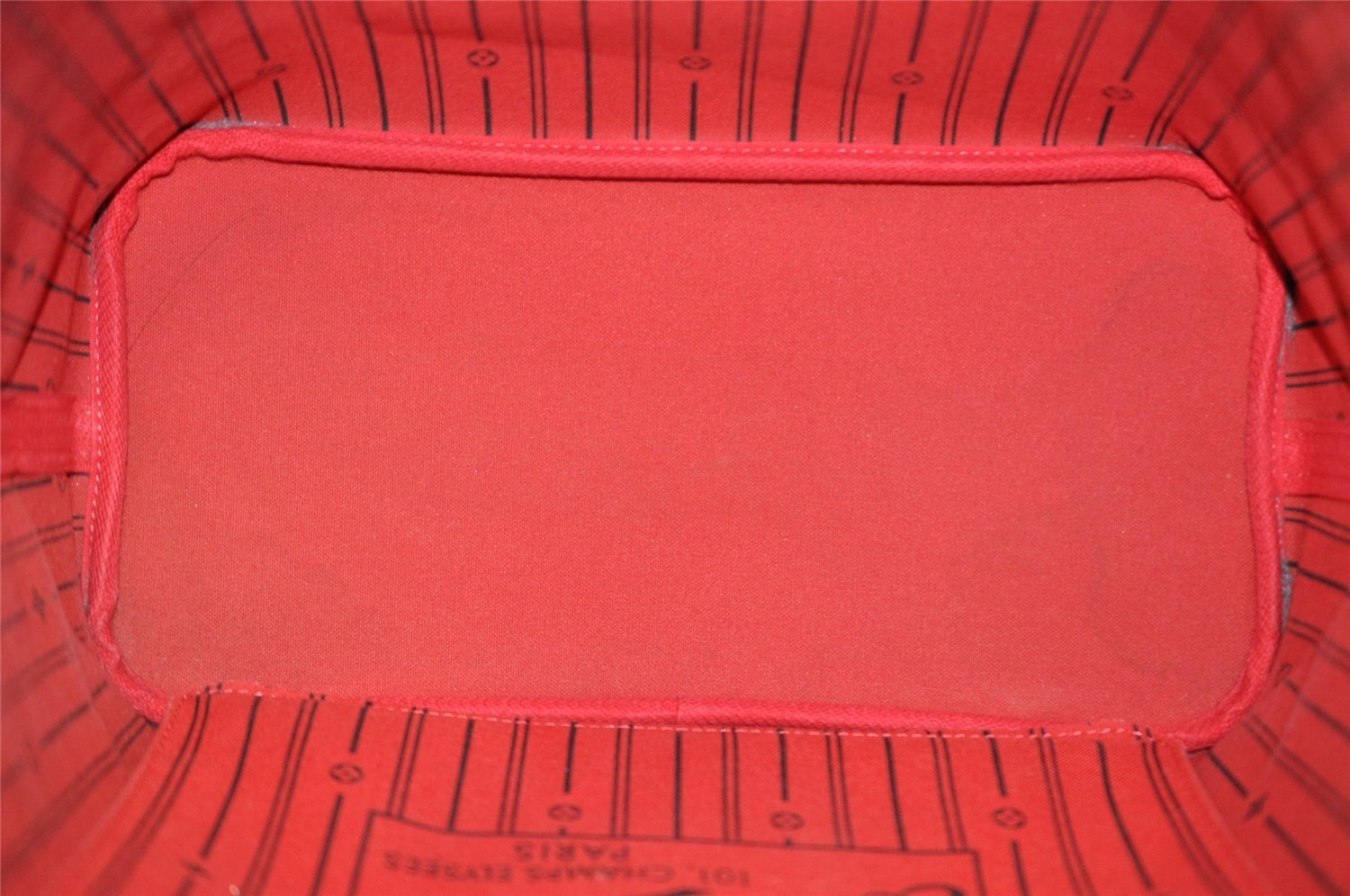 Authentic Louis Vuitton Damier Neverfull MM Shoulder Tote Bag N51105 LV 6185I