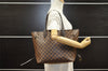 Authentic Louis Vuitton Damier Neverfull MM Shoulder Tote Bag N51105 LV 6185I