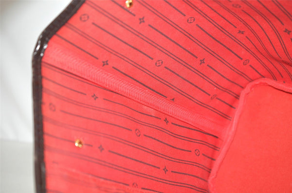 Authentic Louis Vuitton Damier Neverfull MM Shoulder Tote Bag N51105 LV 6212I